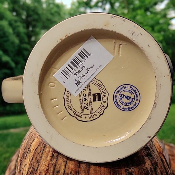 Vtg Deutschland Germany Jousting Knights Beer Stein Cobalt Ltd Edition - Picture 16 of 16